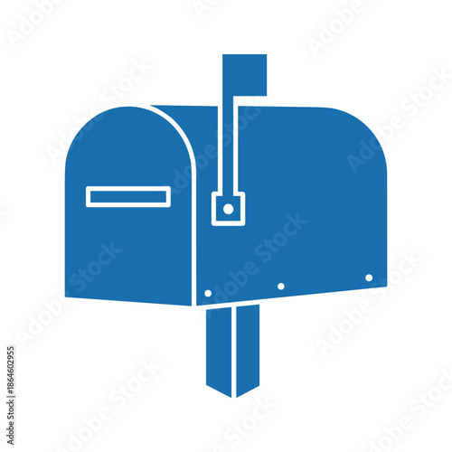 Blue Mailbox Icon