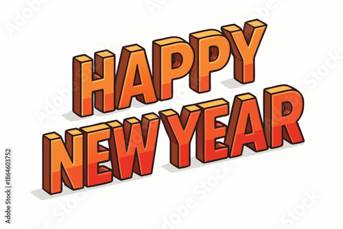 New Year Celebration with Joy and Fireworks