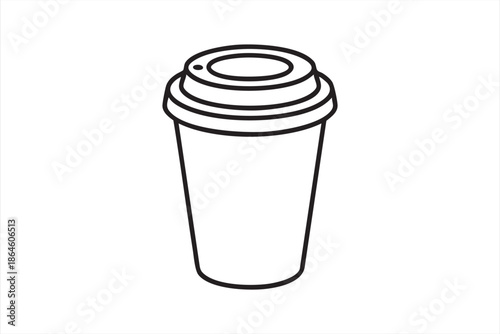 Cafe Coffee Cup Icon for Mobile Apps, Dashboards, Ordering Flow