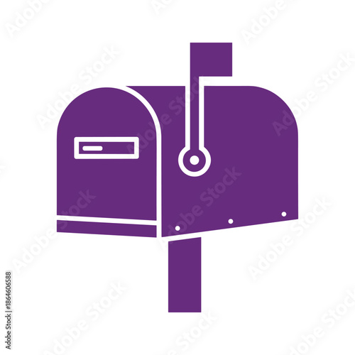 Mailbox Icon Vector Illustration