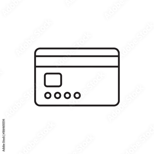 Close-up of a Credit Card with Payment Chip and Security Features for Financial Transactions