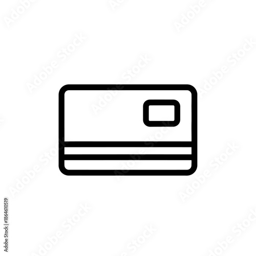 Close-up of a Credit Card with Secure Chip for Financial Transactions