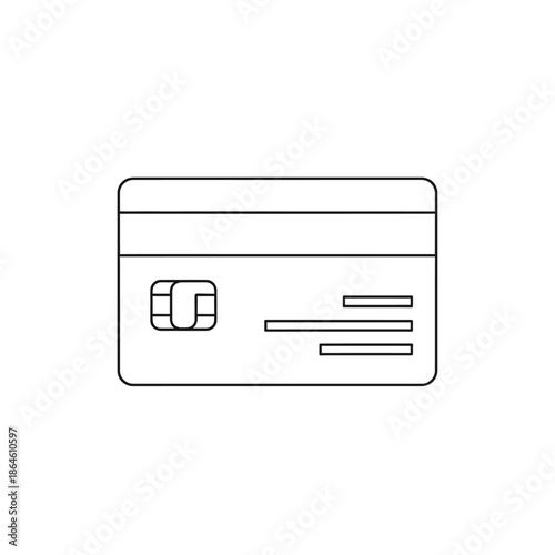 Close-up of a Modern Credit Card for Financial and Banking Use