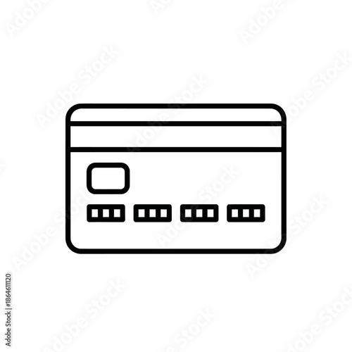 Close-Up of Magnetic Credit Card for Payment and Banking Transactions