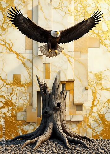 Eagle on the wall I Wall Decor 