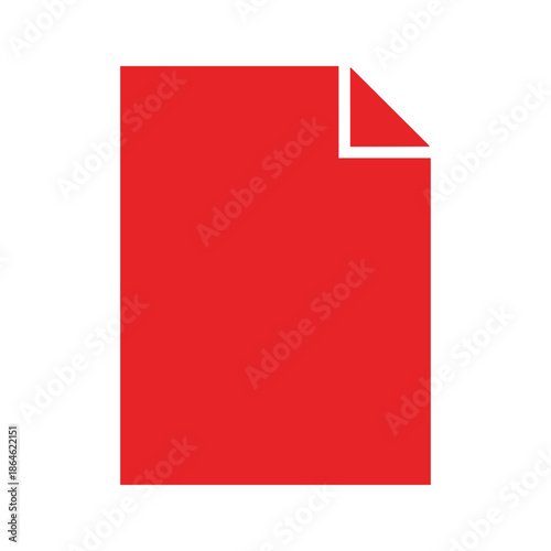 Free Download Red Document Icon - GFXLoad