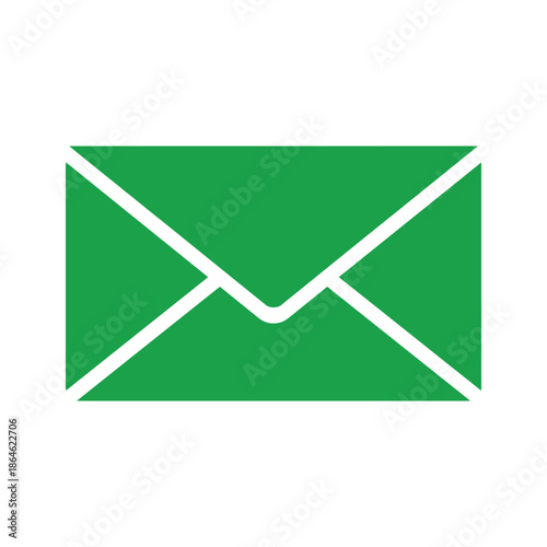 Green Envelope Icon