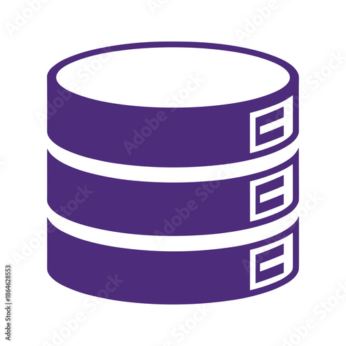 Database Icon Vector Illustration