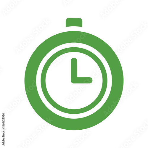 Stopwatch Vector Icon Illustration