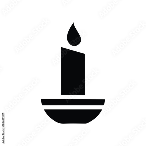 Candles, light, flame icon, candle light