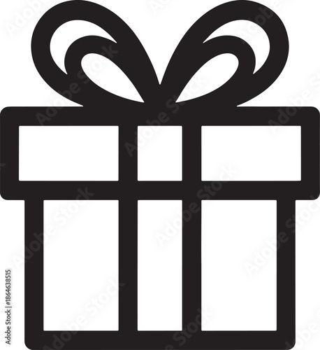 Gift box icon