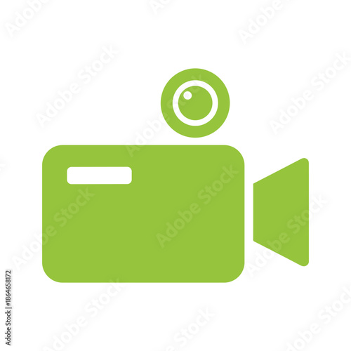 Tableau sur toile Camcorder Icon Vector Graphics