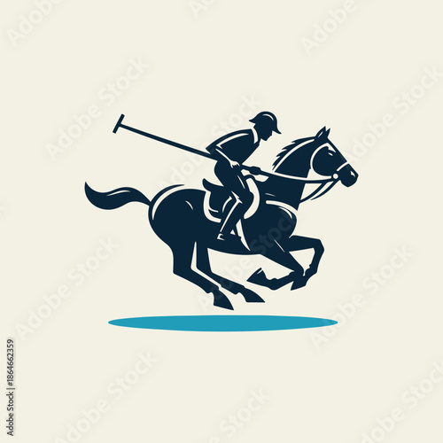Polo Horse Sport Logo