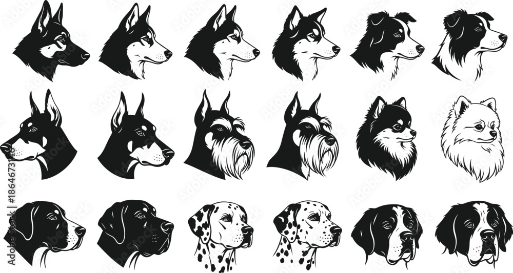 犬のシルエット 版画 犬シルエット」の写真素材 | 1,056,360件の無料イラスト画像 | Adobe Stock