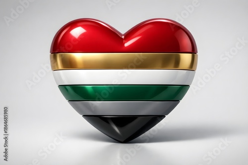 Glossy Multi-color Layered Heart Symbolizing Unity, Diversity and Love Free Download Glossy Multi-color Layered Heart Symbolizing Unity, Diversity and Love - GFXLoad