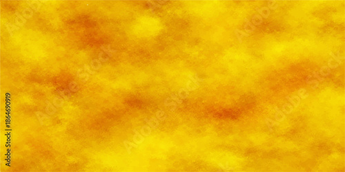 Abstract orange and fire background featuring yellow lines and a hot flame pattern with a red grunge texture on vintage watercolor paper design
