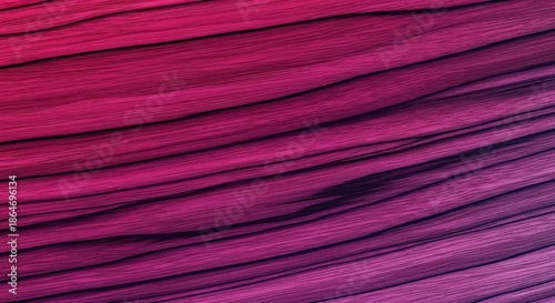 Elegant Abstract Wave Texture with Deep Magenta and Purple Gradient, Dark Organic Silk-Like Lines Background for Modern Luxury Design and Premium Backdrop