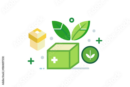 brand packaging badge icon design