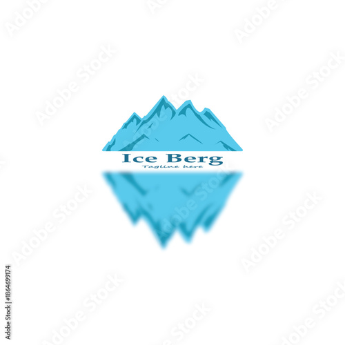 ice berg logo simple