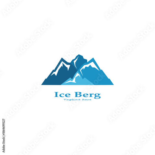 ice berg logo simple