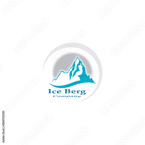 ice berg logo simple