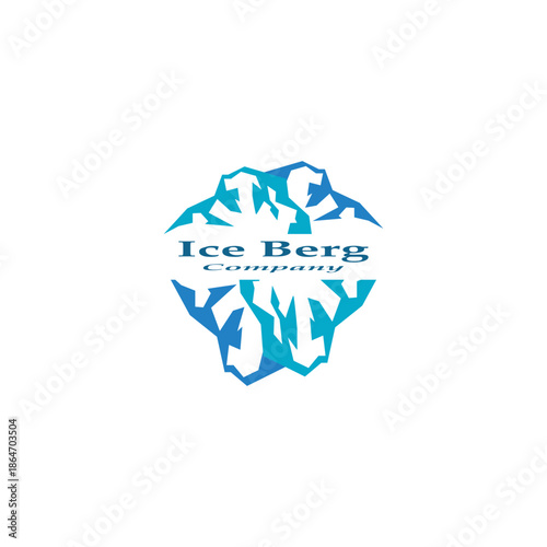 ice berg logo simple