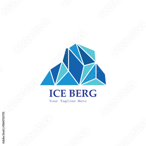 ice berg logo simple