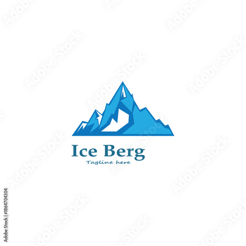ice berg logo simple