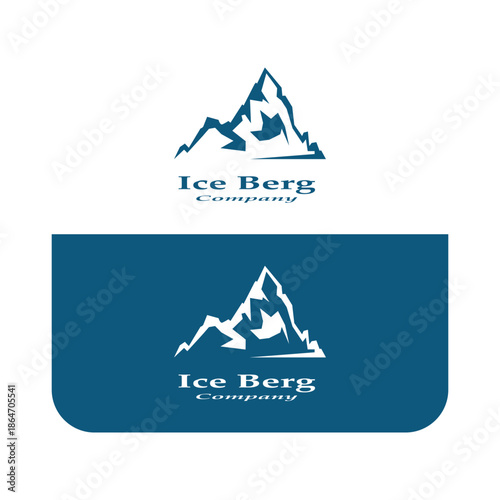 ice berg logo simple