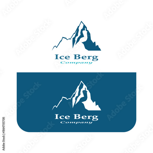 ice berg logo simple