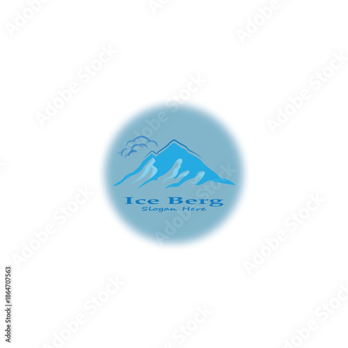 ice berg logo simple