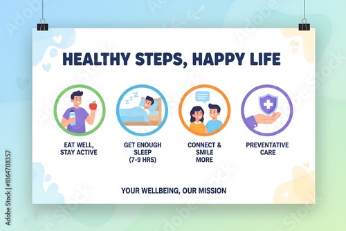 Healthy Steps, Happy Life | Preventive Care & Wellness Awareness Campaign