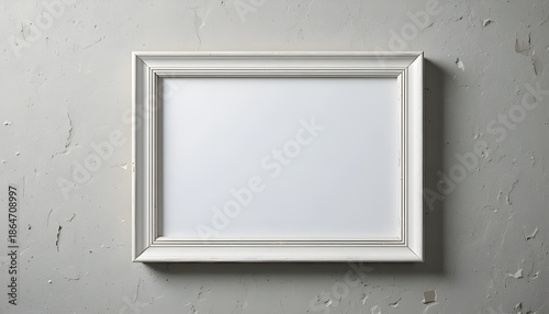 Blank white photo frame, vintage postcard photo frame mockup with highlighted shadow, realistic, set, photo, mockup, image, frame, card, vector, png.