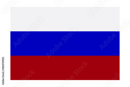 Free Download russia national flag horizontal tricolor with white blue red stripes isolated on clean background - GFXLoad