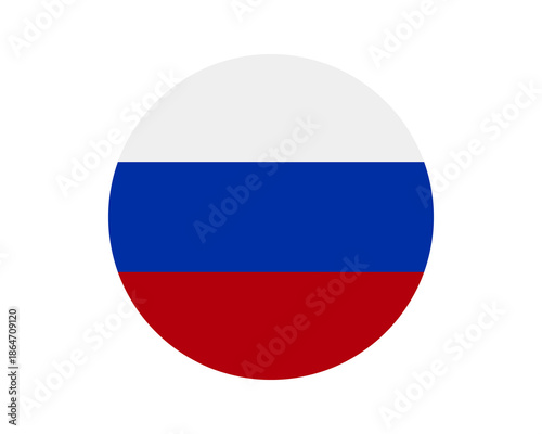 russia national flag in circular shape with white blue red horizontal tricolor isolated on clean background Free Download russia national flag in circular shape with white blue red horizontal tricolor isolated on clean background - GFXLoad