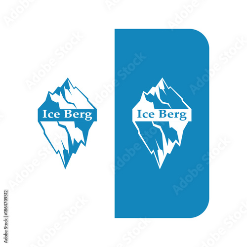 ice berg logo simple