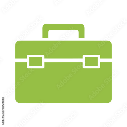 Green Briefcase Icon