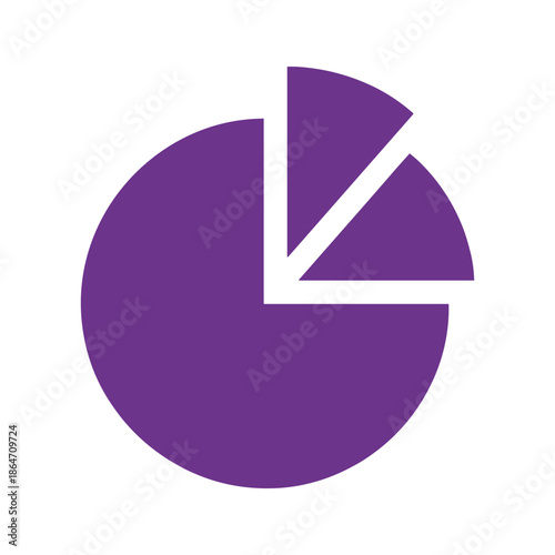 Purple Pie Chart Vector Free Download Purple Pie Chart Vector - GFXLoad