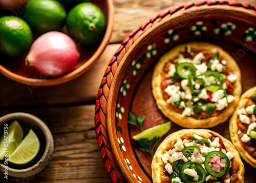 Fresh Mexican Tostadas for Restaurant Branding and Creative Food Marketing