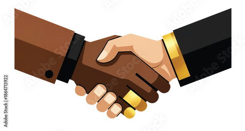 Diverse Handshake for Partnership and Unity