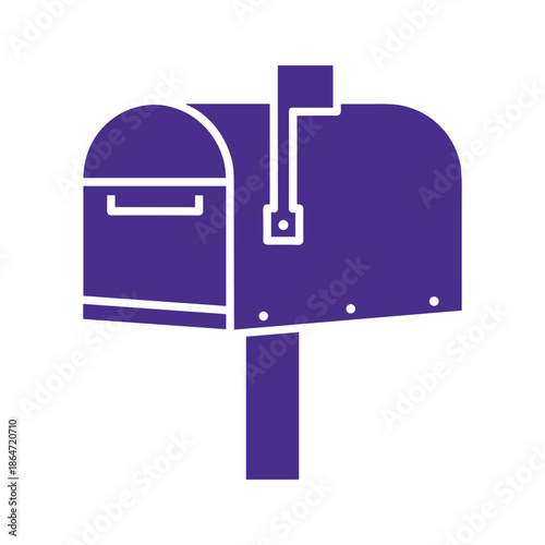 Mailbox Icon Vector Illustration