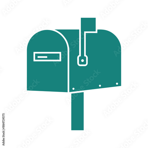 Green Mailbox Icon