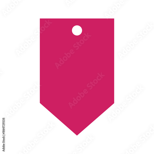 Pink Badge Icon