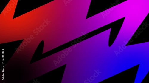 purple red arrow on black background looping loop 