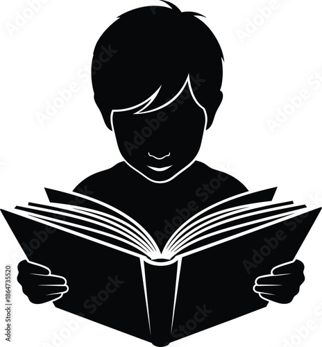 man reading a book, april months events, International Children's Book Day