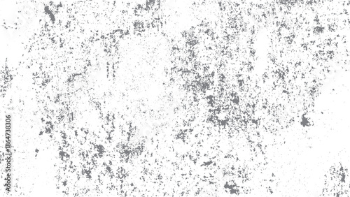 Subtle grain and rough texture vector for abstract monochrome backgrounds. Grunge style black and white textured overlay for graphic design use. 