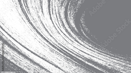 Subtle grain and rough texture vector for abstract monochrome backgrounds. Grunge style black and white textured overlay for graphic design use. 