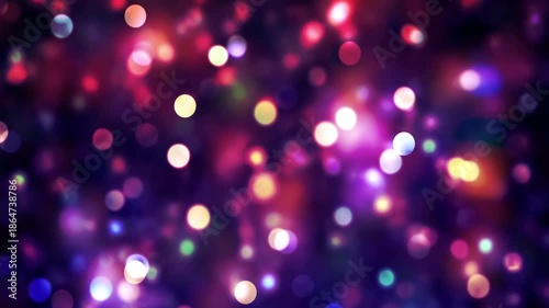 Abstract particle animation