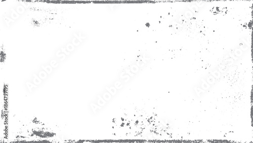 White grunge texture with vintage scratches and worn damage for retro design backgrounds. Aged paper style white grunge overlay with distressed scratch and stain effects. 