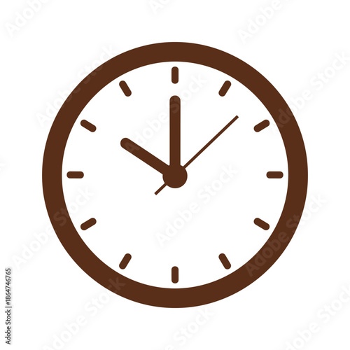 Clock Icon Vector Illustration